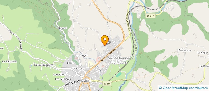 localisation de l'entreprise MONSIEUR DIDIER CHABUT à SAINT-ETIENNE-DE-MAURS