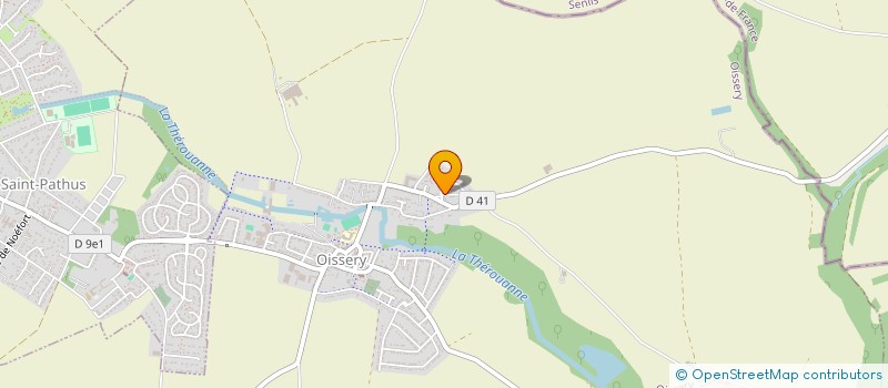 localisation de l'entreprise MONSIEUR DIDIER CHAGNAS  OISSERY