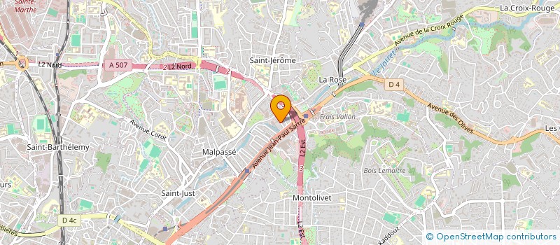 localisation de l'entreprise MONSIEUR DIDIER CHAMAK à MARSEILLE