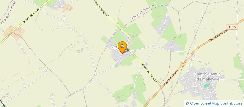 localisation de l'entreprise MONSIEUR DIDIER CHAMBRELAN  VERGETOT