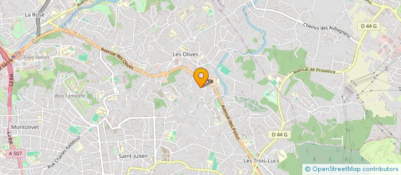 localisation de l'entreprise MONSIEUR DIDIER CHAMILLARD à MARSEILLE