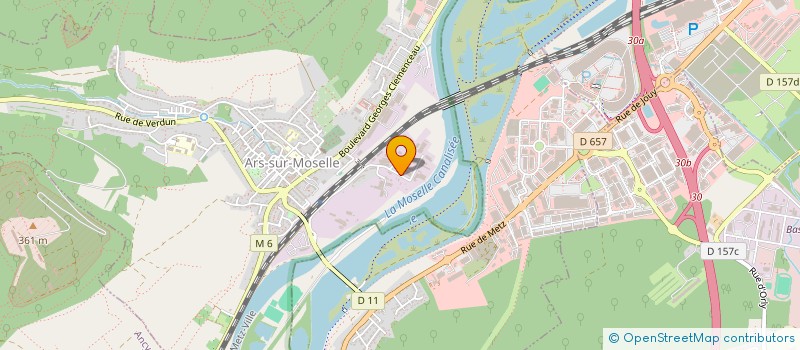 localisation de l'entreprise MONSIEUR DIDIER CHAMPIGNEUL à ARS-SUR-MOSELLE