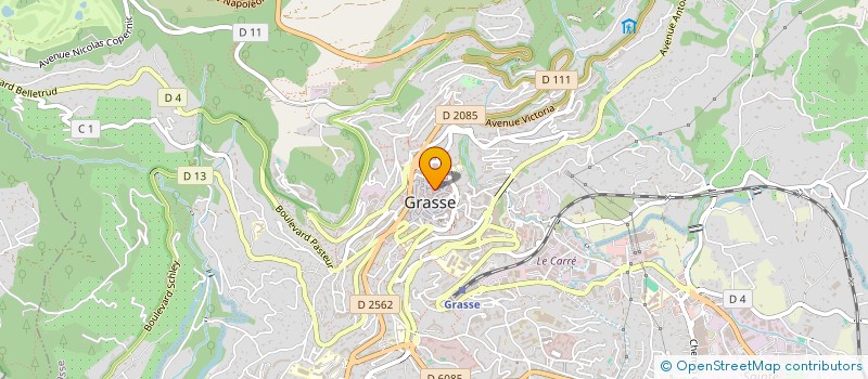 localisation de l'entreprise MONSIEUR DIDIER CHAMPION  GRASSE