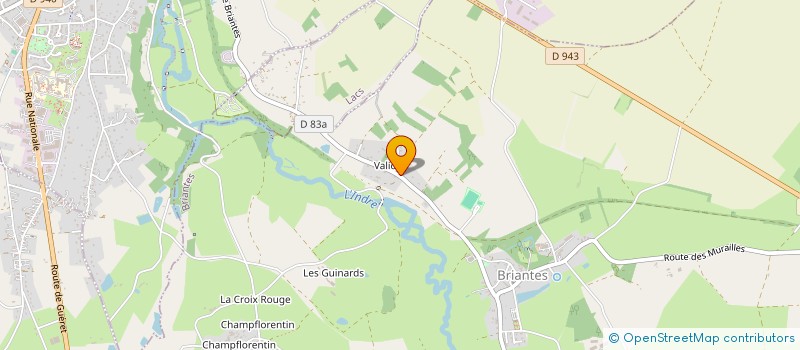 localisation de l'entreprise MONSIEUR DIDIER CHANCIOUX à BRIANTES