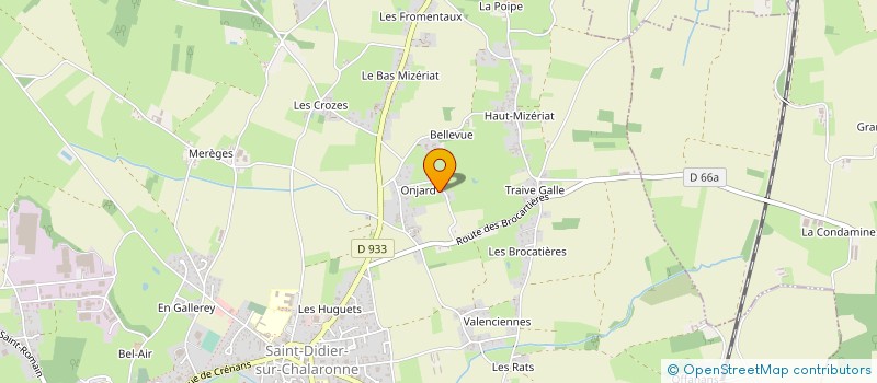 localisation de l'entreprise MONSIEUR DIDIER CHANON à SAINT-DIDIER-SUR-CHALARONNE
