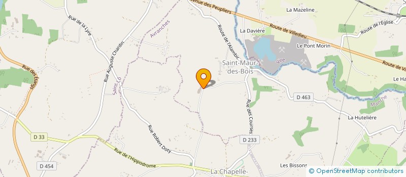 localisation de l'entreprise MONSIEUR DIDIER CHAPDELAINE à SAINT-MAUR-DES-BOIS