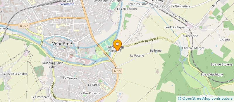 localisation de l'entreprise MONSIEUR DIDIER CHAPERON à VENDOME