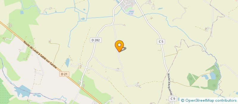 localisation de l'entreprise MONSIEUR DIDIER CHAPILLON  BAZOUGERS