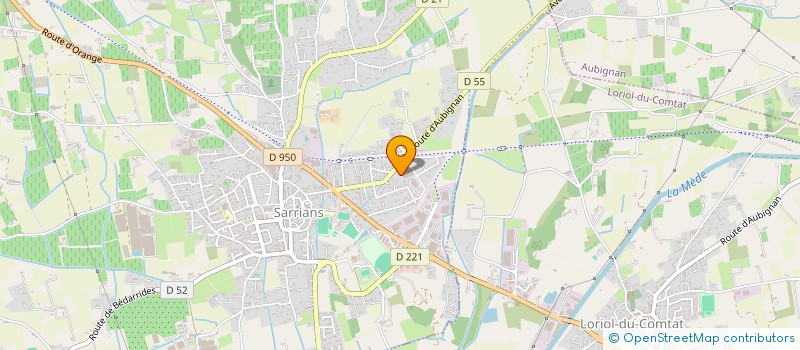 localisation de l'entreprise MONSIEUR DIDIER CHAPOT  SARRIANS