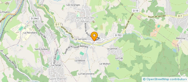 localisation de l'entreprise MONSIEUR DIDIER CHAPOT  SAINT-PIERRE-LA-PALUD