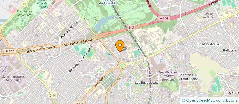 localisation de l'entreprise MONSIEUR DIDIER CHARLERY à AULNAY-SOUS-BOIS