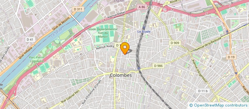 localisation de l'entreprise MONSIEUR DIDIER CHARRE à COLOMBES