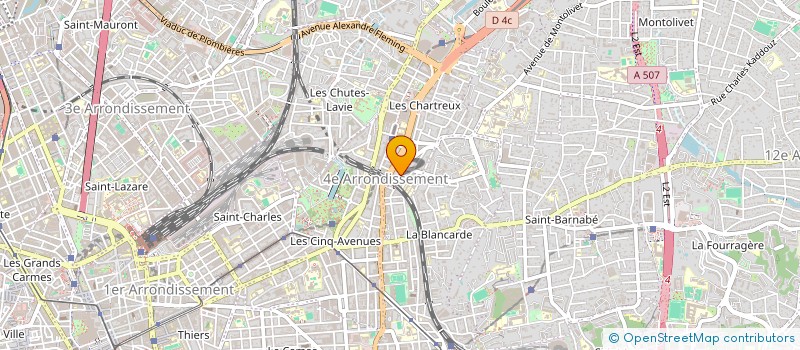 localisation de l'entreprise MONSIEUR DIDIER CHARRIER à MARSEILLE