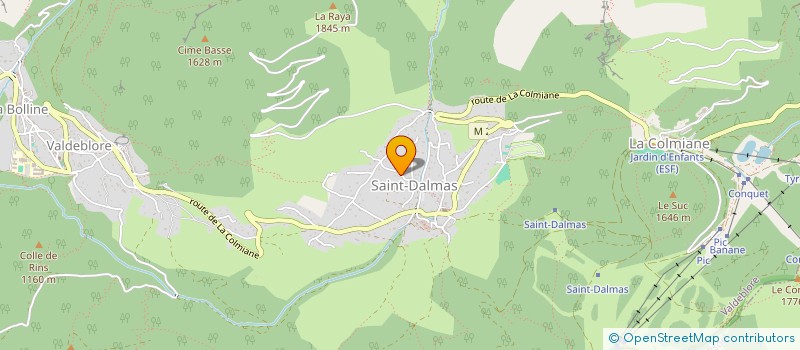 localisation de l'entreprise MONSIEUR DIDIER CHARROL  VALDEBLORE