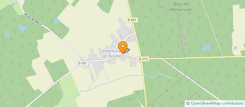 localisation de l'entreprise MONSIEUR DIDIER CHASSAGNARD  VILLENEUVE-LES-BORDES