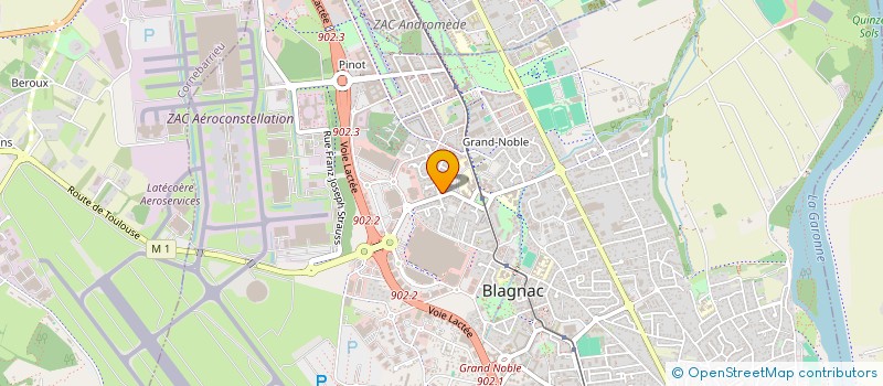 localisation de l'entreprise MONSIEUR DIDIER CHASSAIGNE à BLAGNAC
