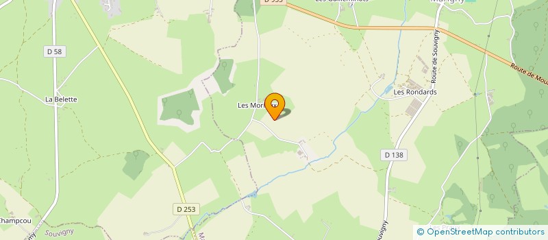 localisation de l'entreprise MONSIEUR DIDIER CHASSERY  MARIGNY