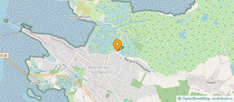 localisation de l'entreprise MONSIEUR DIDIER CHASTANET  BOURCEFRANC-LE-CHAPUS