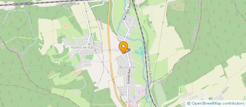 localisation de l'entreprise MONSIEUR DIDIER CHASTANG  HERICOURT