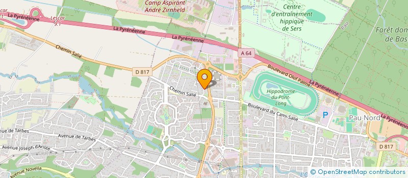 localisation de l'entreprise MONSIEUR DIDIER CHAUFFAILLE  LONS