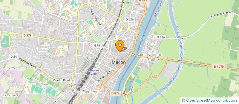 localisation de l'entreprise MONSIEUR DIDIER CHAZELLE à MACON