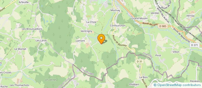 localisation de l'entreprise MONSIEUR DIDIER CHEMIER  CHASSIGNY-SOUS-DUN