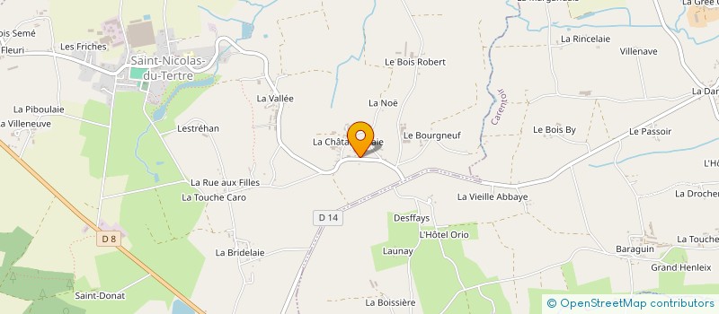 localisation de l'entreprise MONSIEUR DIDIER CHENAIS à SAINT-NICOLAS-DU-TERTRE