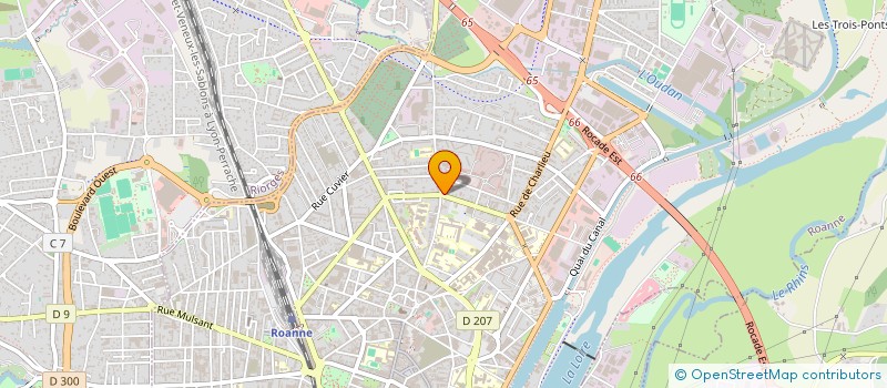 localisation de l'entreprise MONSIEUR DIDIER CHENAUD  ROANNE