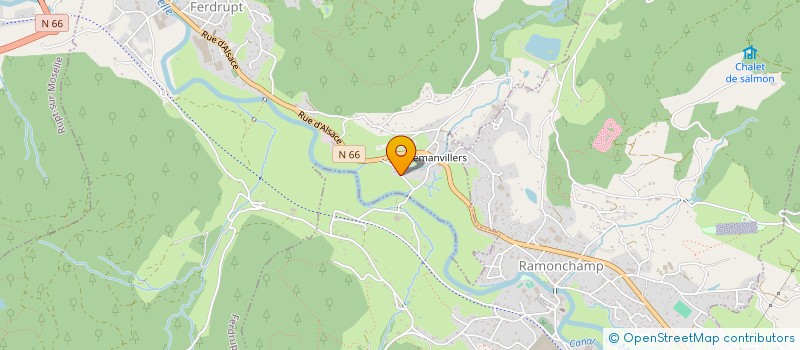 localisation de l'entreprise MONSIEUR DIDIER CHEVALLEY  RUPT-SUR-MOSELLE