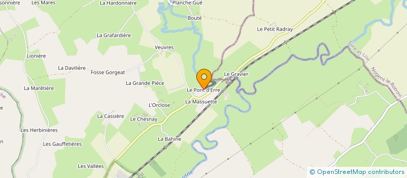 localisation de l'entreprise MONSIEUR DIDIER CHEVEE à SAINT-HILAIRE-SUR-ERRE