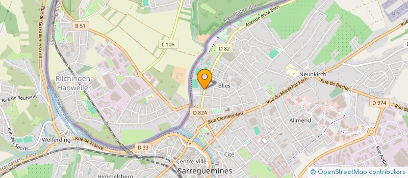 localisation de l'entreprise MONSIEUR DIDIER CHEVRIER à SARREGUEMINES