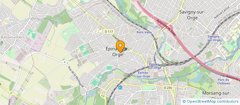 localisation de l'entreprise MONSIEUR DIDIER CHINARDET à EPINAY-SUR-ORGE