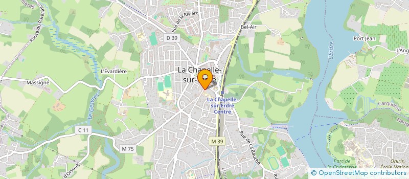 localisation de l'entreprise MONSIEUR DIDIER CHIRON à LA CHAPELLE-SUR-ERDRE