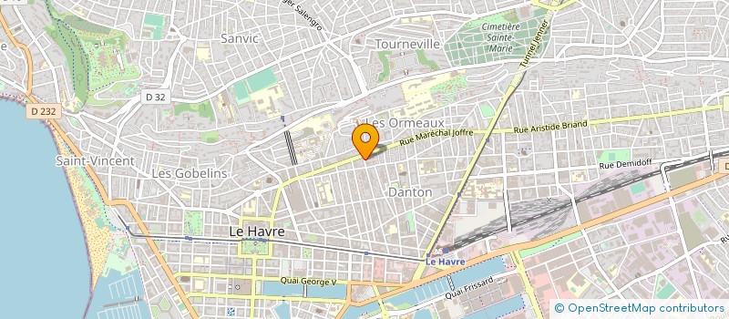 localisation de l'entreprise MONSIEUR DIDIER CHOISEAU à LE HAVRE