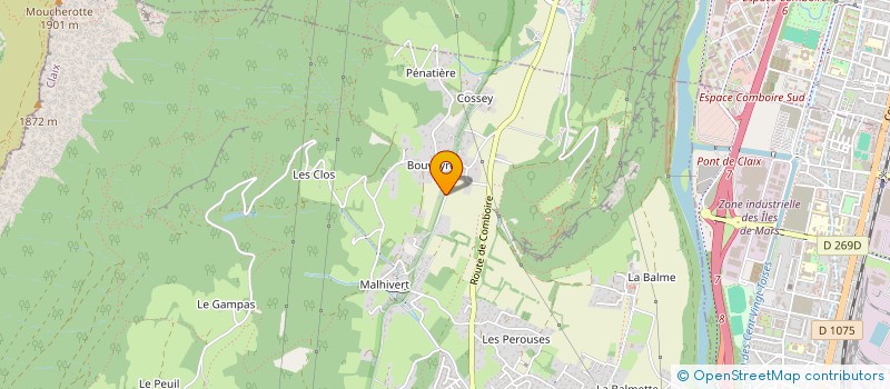 localisation de l'entreprise MONSIEUR DIDIER CIMADOMO  LE PLAN-DE-LA-TOUR