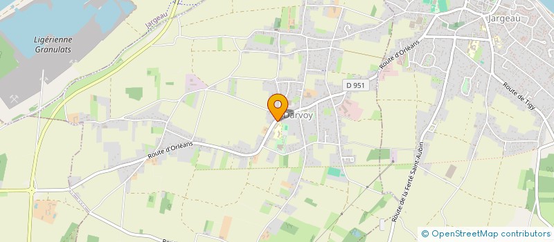 localisation de l'entreprise MONSIEUR DIDIER CIRRODE à JARGEAU