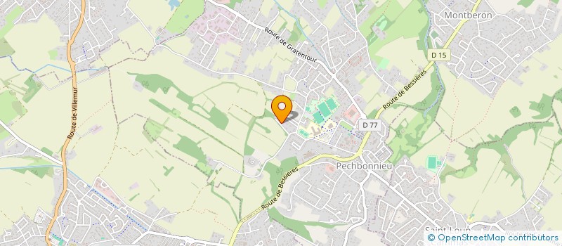 localisation de l'entreprise MONSIEUR DIDIER CIURANA  PECHBONNIEU
