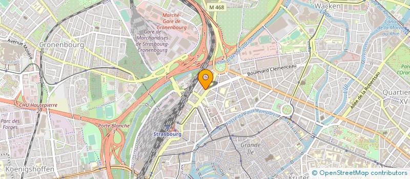 localisation de l'entreprise MONSIEUR DIDIER CLAMER  STRASBOURG