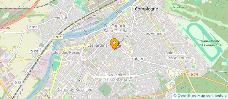 localisation de l'entreprise MONSIEUR DIDIER CLATOT à COMPIEGNE