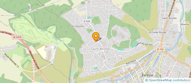 localisation de l'entreprise MONSIEUR DIDIER CLAUDE GAULIARD à EVREUX