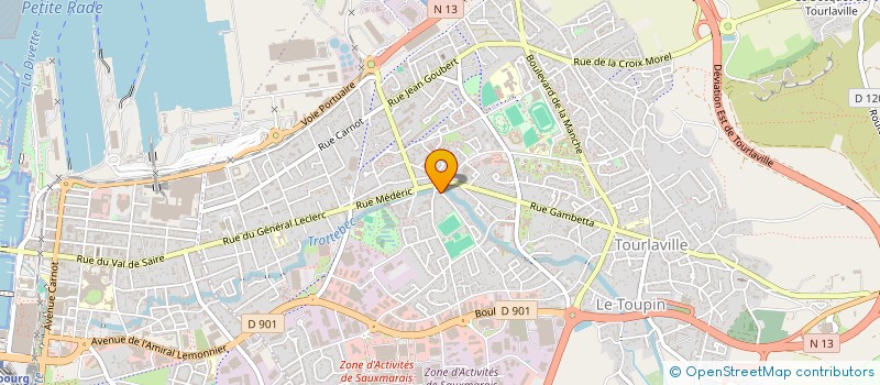 localisation de l'entreprise MONSIEUR DIDIER CLAUDE PASCAL MARGUERIE  CHERBOURG-EN-COTENTIN