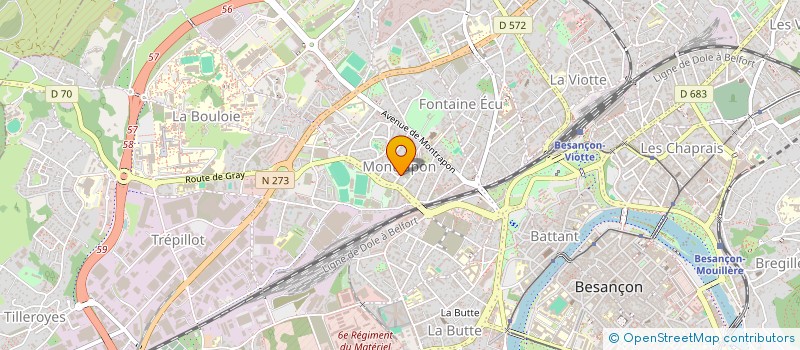 localisation de l'entreprise MONSIEUR DIDIER CLAUSSE à BESANCON
