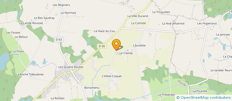 localisation de l'entreprise MONSIEUR DIDIER COIGNARD  IFFENDIC