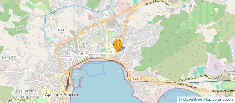 localisation de l'entreprise MONSIEUR DIDIER COLAS à AJACCIO