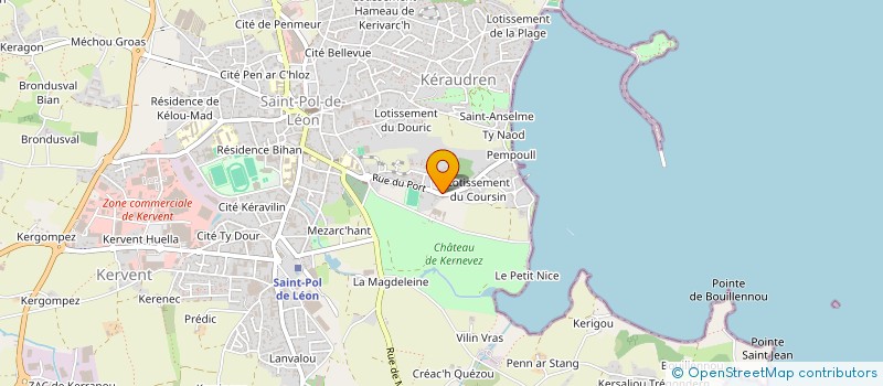 localisation de l'entreprise MONSIEUR DIDIER COLLET  SAINT-POL-DE-LEON
