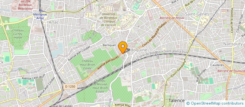 localisation de l'entreprise MONSIEUR DIDIER COLSON à TALENCE