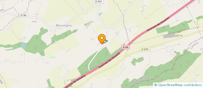 localisation de l'entreprise MONSIEUR DIDIER COMPAIN  BEUVRIGNY