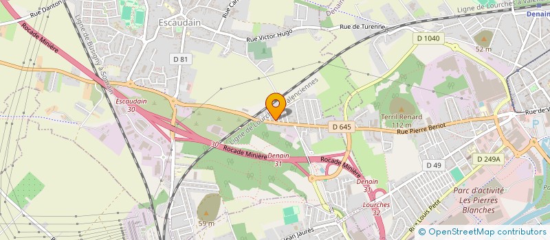 localisation de l'entreprise MONSIEUR DIDIER CONCAS  ESCAUDAIN