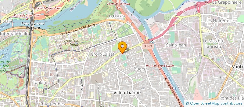 localisation de l'entreprise MONSIEUR DIDIER CONSIGLIETTI à VILLEURBANNE