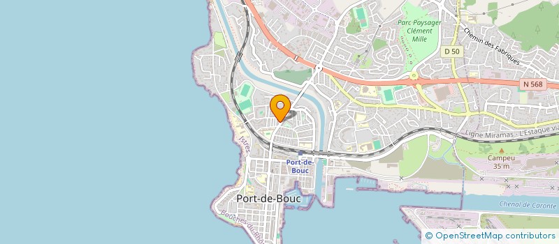 localisation de l'entreprise MONSIEUR DIDIER CONTRERAS  PORT DE BOUC